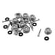 thumbnail image 4 of BOTONES DE CORREA DE GUITARRA CON TORNILLOS INOXIDABLES Y ARANDELAS DE GOMA Plata, 4 of 5