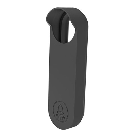 Bothyi - Timbre Cubierta Caso Impermeable Premium Protectora Para Google Nest Timbre Negro