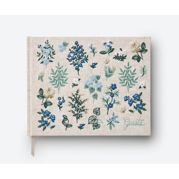 Libro de visitas RIFLE PAPER CO. Wildwood bordado