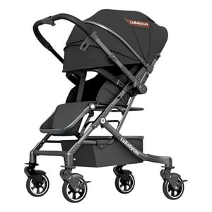 Coche De Paseo Reversible 4 Ruedas 360°Space Negro Lubabycas