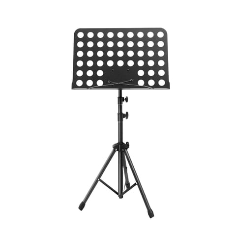 Bothyi - Atril Plegable Escalable Para Música, Ideal Para Principiantes, Guitarra, Ukelele, Violín, Color Negro.