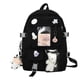 thumbnail image 1 of Schoolbag Large Capacity High School Female Backpack Daily Leisure Bags Shoulder Adjustable Backpack, 1 of 3