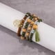 thumbnail image 1 of Creative Bohemian Bracelet Layered Beaded Stretch Bracelet, 1 of 5