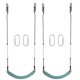 thumbnail image 1 of Juego de columpios Hisecome Heavy Duty, 150 kg, soporte verde, x2, 1 of 7