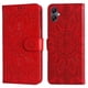 thumbnail image 4 of Funda tipo cartera FOXDOCK para Samsung Galaxy A05 , diseño girasol en relieve, cuero PU, cierre magnético, soporte y tarjetero, 4 of 5