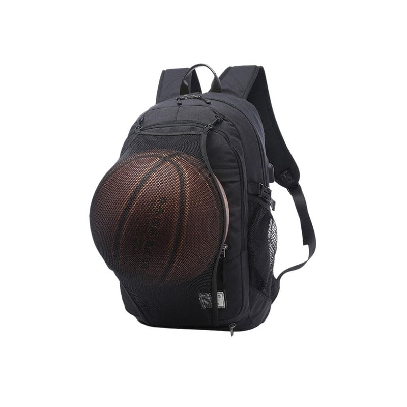 Babyluna - Mochila Impermeable Multiuso Para Laptop 15.6 Inches O Con Malla Porta Pelotas Negra