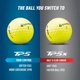 thumbnail image 5 of Pelotas de golf TaylorMade TP5X 2024 amarillas, 1 docena, 5 of 6