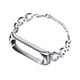 thumbnail image 4 of Correa De Reloj En Forma De Corazón Accesorios De Reloj Correa De Reloj De Pulsera A Prueba De Herrumbre Para Hombres Plata, 4 of 5