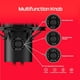 thumbnail image 4 of HyperX QuadCast 2 - Micrófono USB podcasting negro, 4 of 4