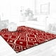 thumbnail image 2 of Alfombra Shaggy Anat3 200x285 Rojo, 2 of 2