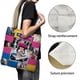 thumbnail image 3 of Carinha de Anjo Bolso de tela con estampado de lienzo para mujer, bolsa de compras reutilizable y estética, con cremallera interior, regalo para mujer,38*45cm., 3 of 6