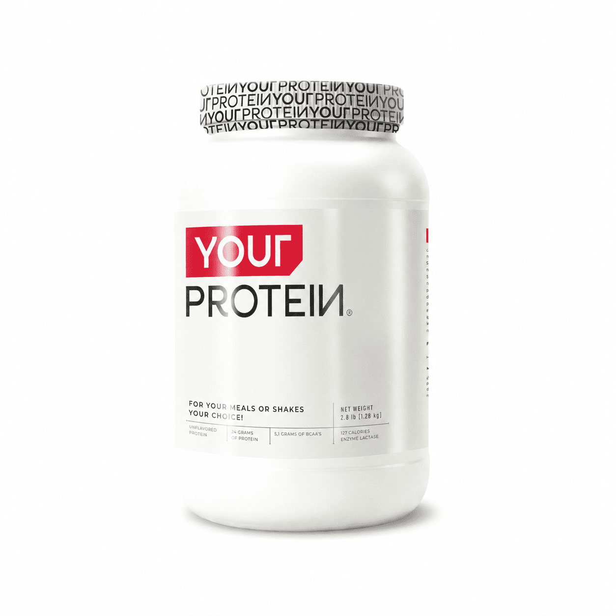 Proteina Whey Sin Sabor 2.8lb - Your Protein