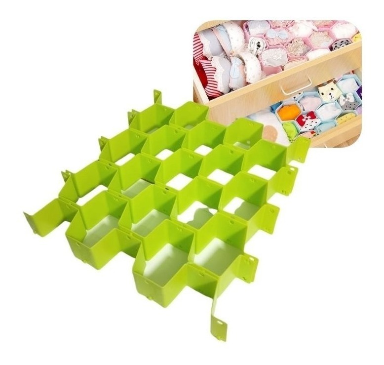 Genérico - Set 8 Organizador Ropa Interior Calcetines Cajón Closet