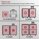 thumbnail image 3 of Bolsas de viaje para aspiradora SUOCO con bomba eléctrica recargable, 18 unidades, 3 of 5