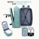 thumbnail image 3 of Mochila de Viaje Coowoz 45L Expandible Impermeable, 3 of 3