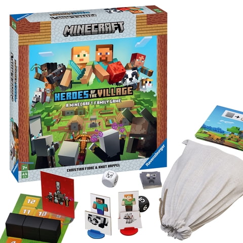 Juego De Mesa Ravensburger Minecraft Heroes Of The Village