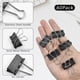 thumbnail image 3 of Pinza Sujetapapeles PENGJINYU, 60 unidades, mediana, 1,25 pulgadas, 32 mm, negra, 3 of 3