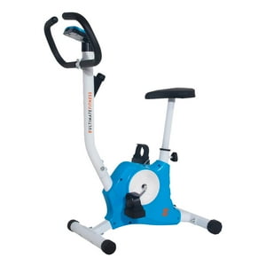 Ultimate Fitness - Bicicleta Estática E10 Celeste