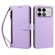 thumbnail image 3 of Funda con Billetera para [Xiaomi Poco F8 Pro] con Bolsillo Zipper y Tarjetero Morado claro, 3 of 6