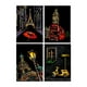 thumbnail image 1 of 4x Adornos De Papel Para Raspar Hojas Para Raspar Negras Dibujo Pintura Para Raspar Esquina De La Calle, 1 of 3