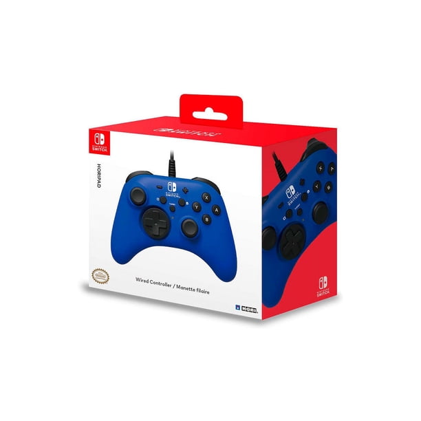 Control HORI con cable Nintendo Switch - Azul | Lider