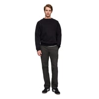 Pantalones Gap Essential Corte Recto Chino Caqui Suave Negro Para Hombre