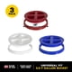 thumbnail image 3 of Tapa de cubo Gamma2 Gamma Seal, paquete de 3 unidades, 3,5 L, 28 litros, rojo/blanco/azul, 3 of 7