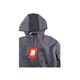 thumbnail image 2 of Chaqueta cortaviento deportiva ultra liviana micropolar gris, talla XS, 2 of 3