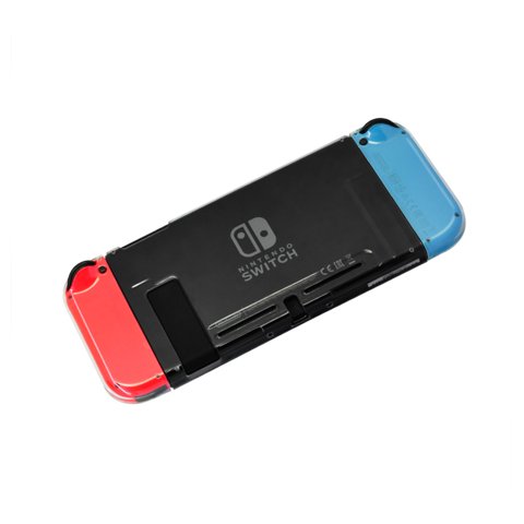 Dobe Carcasa Transparente Rígida Switch + Joy-Con Gamer