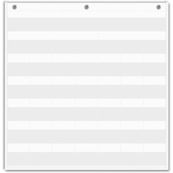 Panel Calendario Mensual EAMAY de 24 x 25 con 2.75 x 2.75 Bolsillos