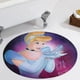 thumbnail image 5 of Cenicienta: Princesa Alfombra Redonda de Felpa Coral, Antideslizante, No Desprende Pelusas, Lavable y Duradera para Salón, Dormitorio y Habitación de Niños 60cm, 5 of 6