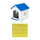 thumbnail image 3 of Cajas Nido Para Gallinas, Resistentes, Fáciles De Limpiar, Para Gallinas Ponedoras, Para Patos, Color Azul, Con Tapete, 3 of 5