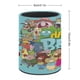 thumbnail image 2 of Harvey Beaks-theme Cylinder Pen Holder Pencil Organizer with Flannel Lining PVC Leather Material Cardboard Base for study work 10*8CM, 2 of 6