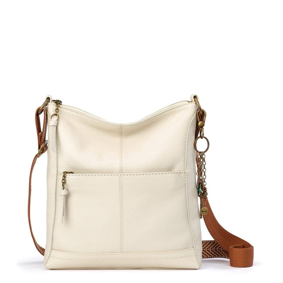 Bandolera Lucia De Piel Con Correa Ajustable