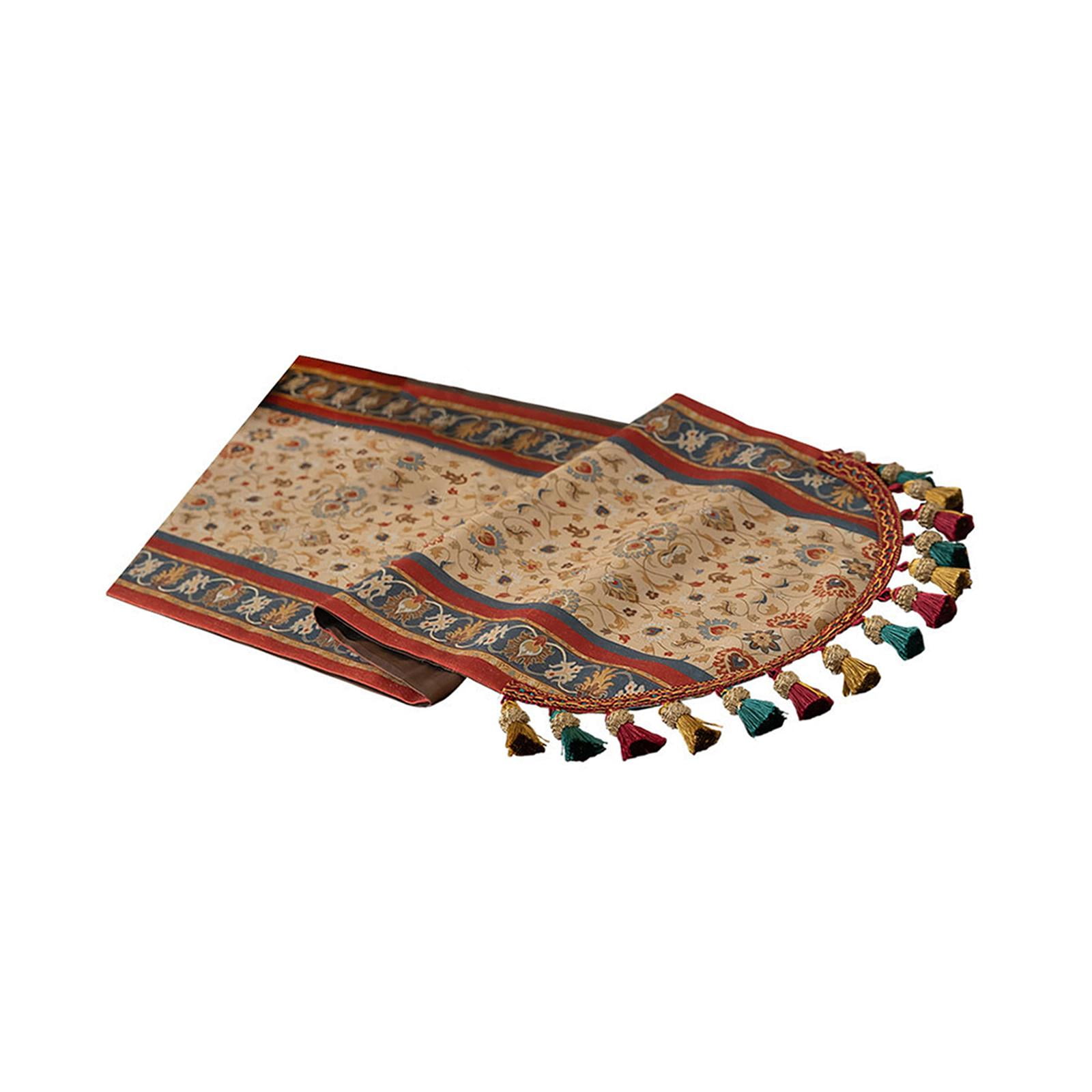 Magideal - Caminos De Mesa Caminos De Mesa Manteles De Mesa De Estilo Rústico Para Acampar Elegantes Banquetes Poliéster Interiores Y Exteriores Caminos De Mesa 40cm X 220cm