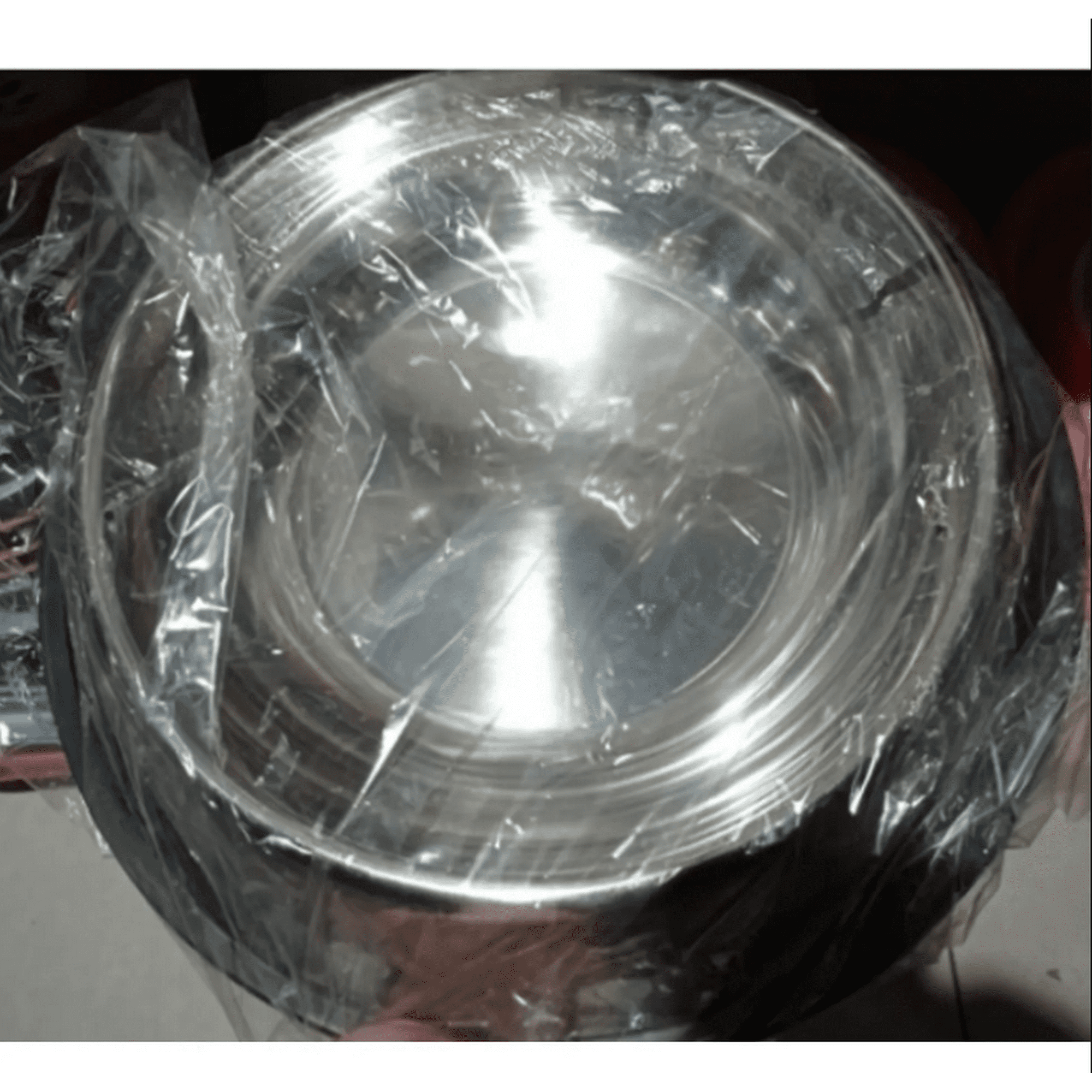 Genérico - Plato Metálico Resistente Para Alimentos De Perros