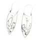 thumbnail image 4 of Pendientes Elegantes Gota Para El Oído Joyas De Flores Antiguas Para Vestir Mujeres Niñas Fiesta Púrpura, 4 of 5