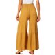 thumbnail image 3 of INSPIRE CHIC Pantalones Boho para Mujer Cintura Alta Elástica con Volantes Acampanados Palazzo Chic Pantalones de Pierna Ancha M Amarillo, 3 of 6