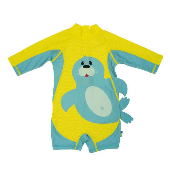 TRAJE DE BAÑO UNA PIEZA Swimsuit FOCA (2T/3T)