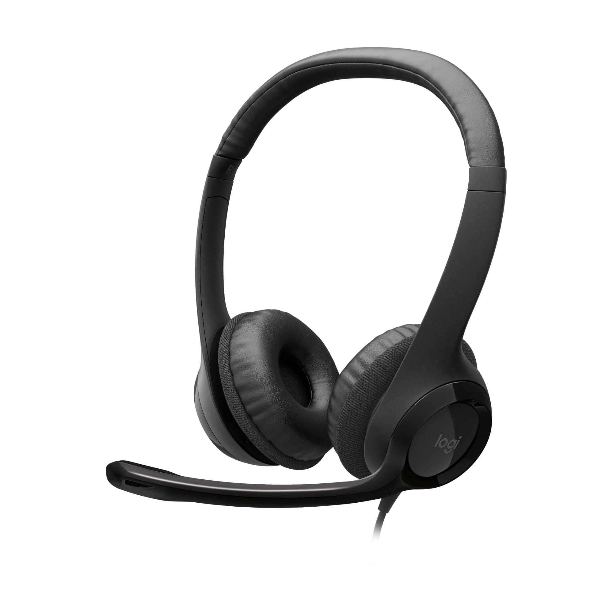 Auriculares Estéreo Logitech H390 Con Cable Y Micrófono Usb Con Cancelación De Ruido