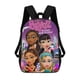 thumbnail image 1 of Chicas Bratz-theme Backpack, Campus style schoolbag Bookbag with Adjustable Shoulder Straps And Large Zip Compartment, Unisex Travel Bags., 1 of 6