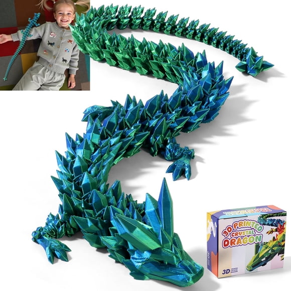 Figura TXB3DOK Dragón 80 cm Impresa en 3D Articulada