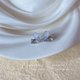 thumbnail image 2 of Heart Stud Earrings for Women, Minimalist Light Luxury Elegant Jewelry, 2 of 2