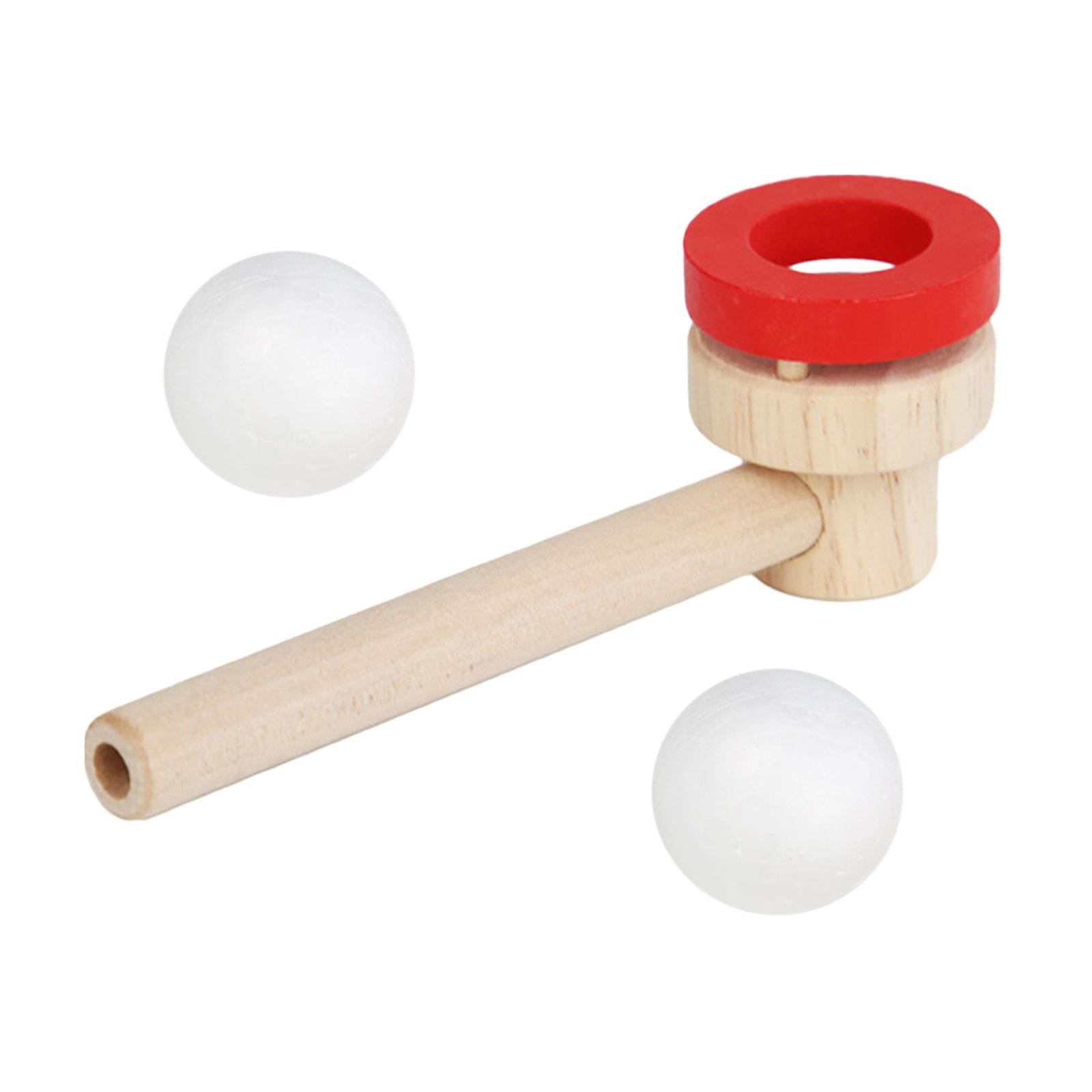Magideal - Juguetes Para Soplar Bolas, Juego De Bolas De Tubo De Soplado Flotante, Juego De Desafío, Juguete De Soplado De Equilibrio Montessori Para Física De E