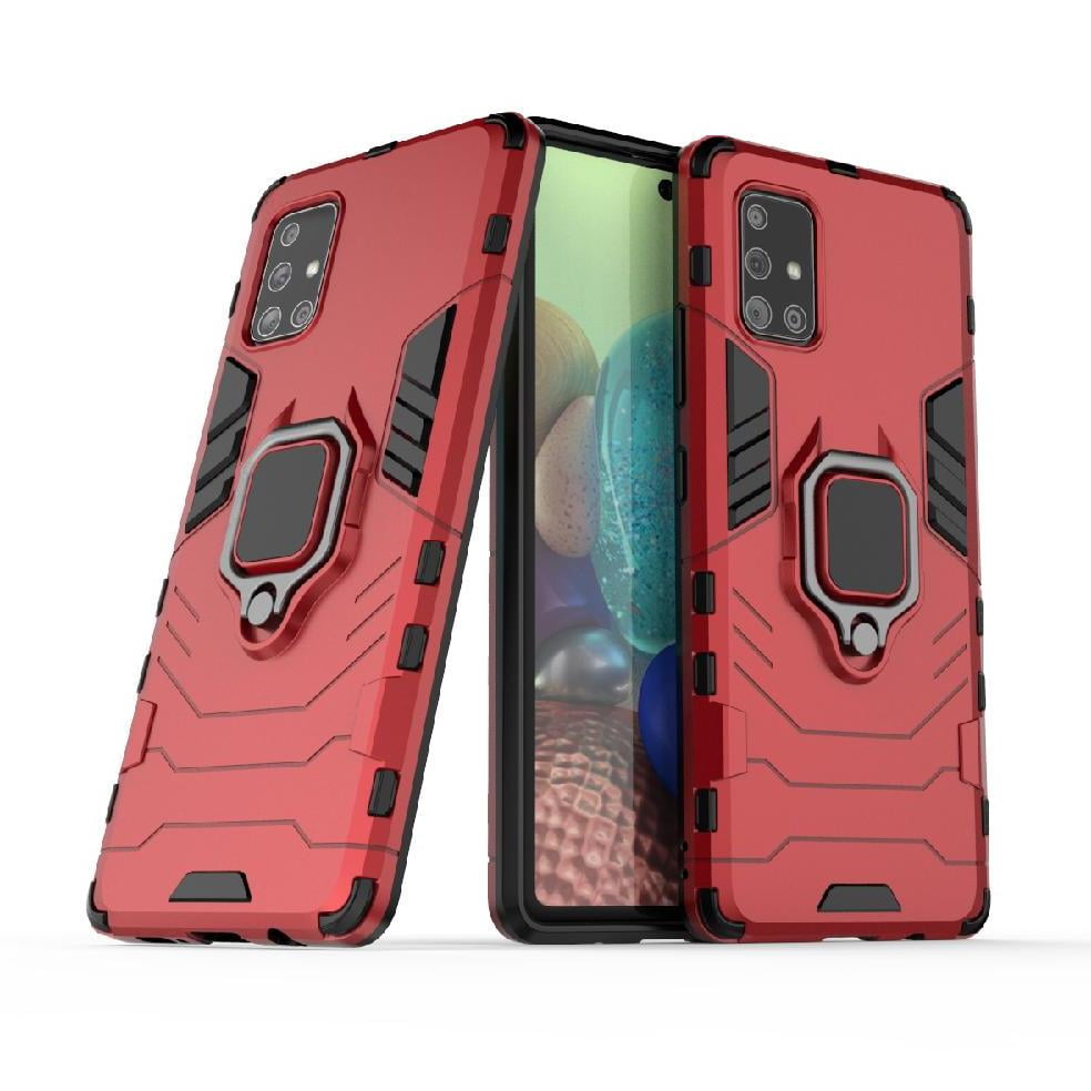 Foxdock Funda Antigolpes Para Samsung Galaxy A71 5g – Protección Total Con Soporte Y Diseño Robusto