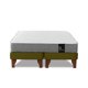 thumbnail image 5 of Cama Europea Zen Best 2 Plazas Colchon Resortes Base Dividida Tela Verde, 5 of 6