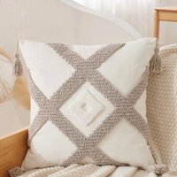 Todohogarsantiagodechile - Cojín Bohemio/Nórdico - Diseño Geométrico New5