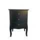 thumbnail image 1 of Velador Dormitorio Imperia 3 Cajones Negro, 1 of 4