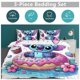 thumbnail image 5 of Stitch Print Bedding Set Pattern Duvet Cove Set 3 Pieces 1 Quilt Cover And 2 Pillowcases for Women Men Teens, 5 of 5