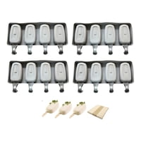 Genérico - Pack X4 Moldes De Helado Molde Para Helado Molde Helados